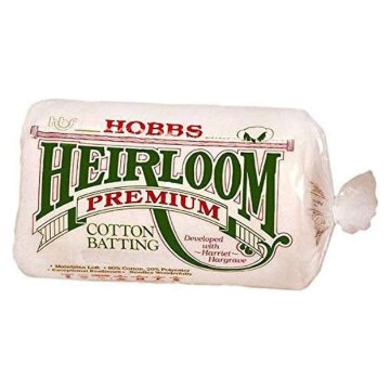 Hobbs Heirloom 80/20 cotton blend batting king size package