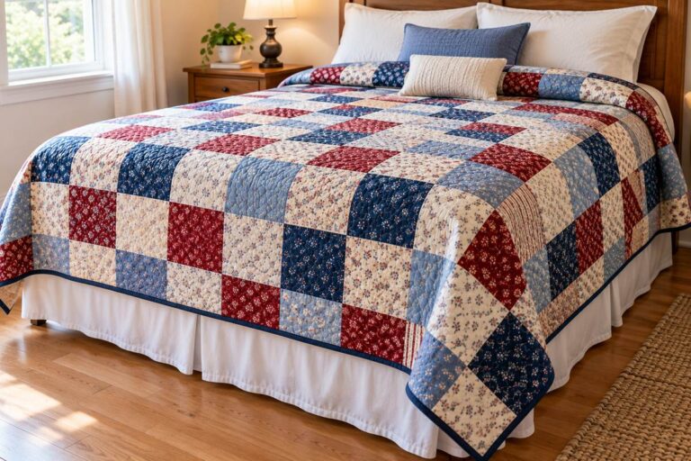 Quilt Size Chart: Standard Sizes for Every Bed (Free Planner)
